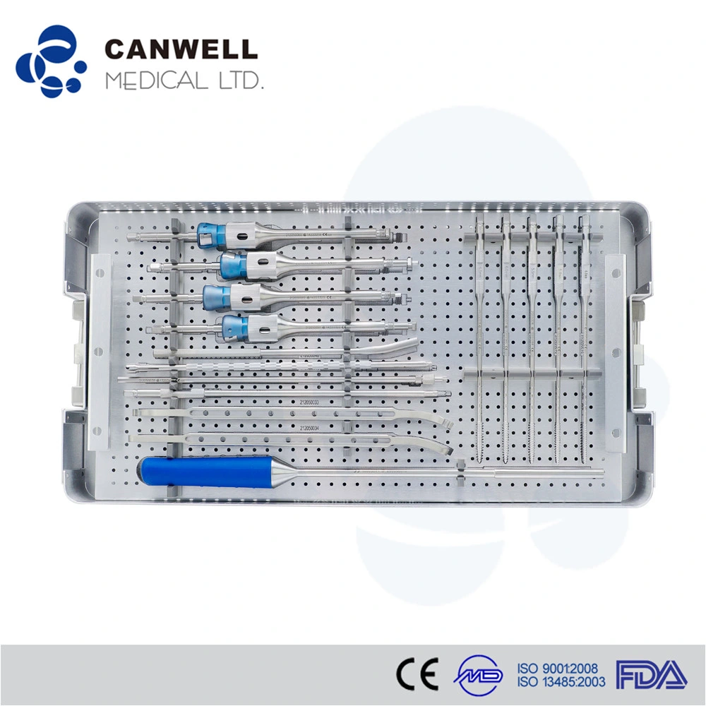 Posterior Thoracolumbar Spinal Fixation System Titanium Spine Pedicle Screws